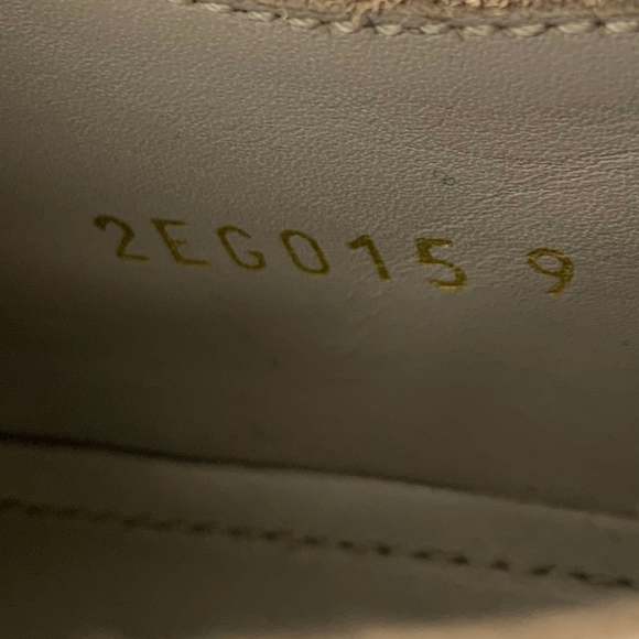 PRADA Silver Perforated Leather Platform Lace-Up Shoes - Picture 8 of 8